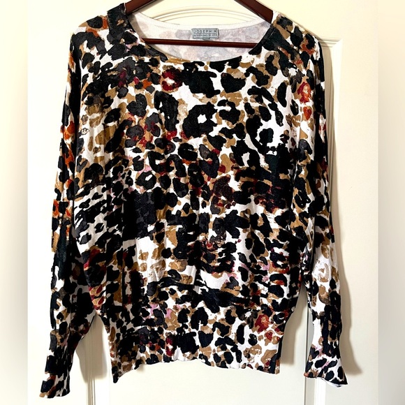 Sale! Joseph A. Long Sleeve Sweater with Oversized Sleeve Women’s Size M - Picture 1 of 15